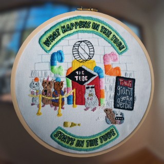 #50 Hueviews, Tactile Artistry